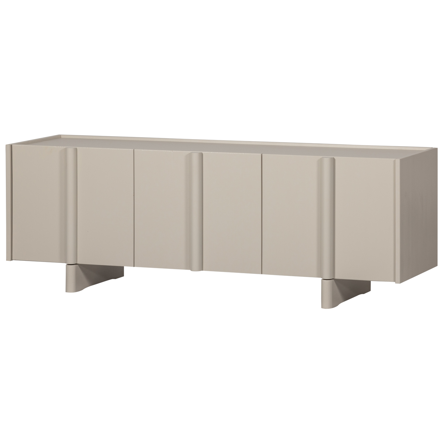 WOOOD Basu Tv-meubel Grenenhout B 152 cm - Dust