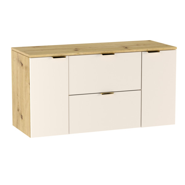 Zestaw Łazienkowy 120cm Kaszmir / Dąb Orzech Orio