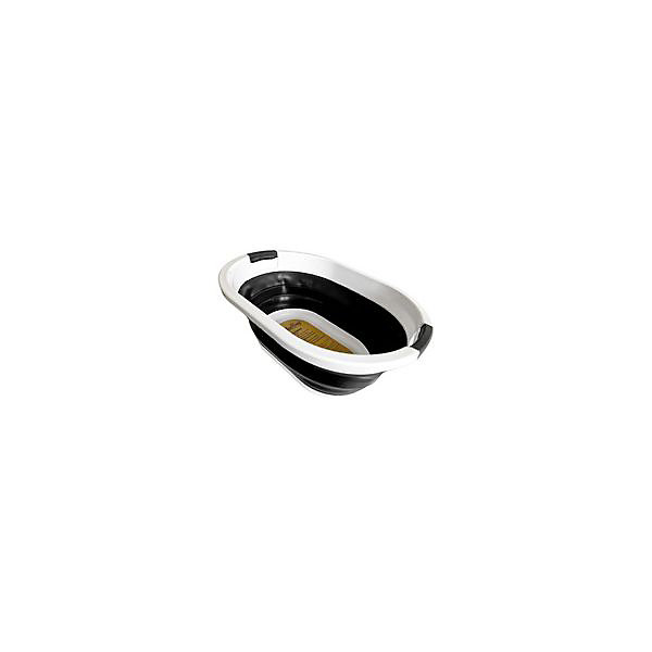 Corbeille à linge Pliable 36 litres - Noir