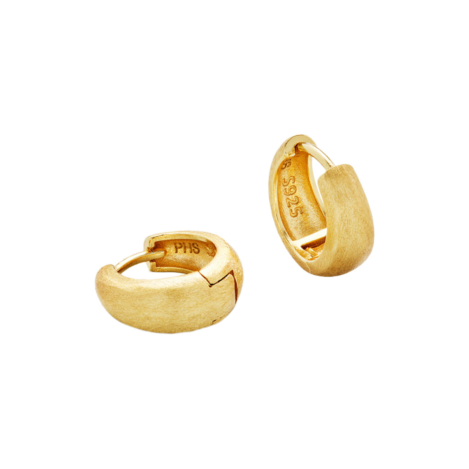 Dome Satin Hoops