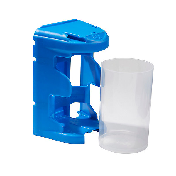 Casier à vis petit format bleu plastique