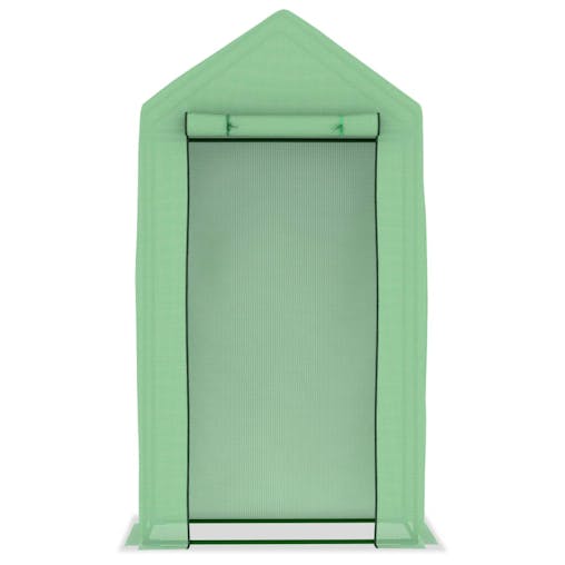 NNEVL Greenhouse with Steel Frame 0.5 m? 1x0.5x1.9 m