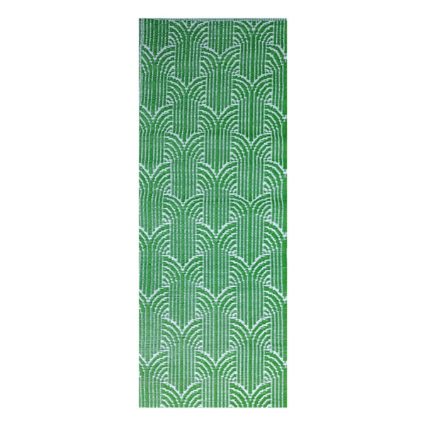 Dywan Zewnętrzny Dwustronny Zielony 68 x 125 cm