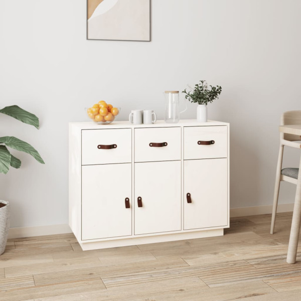 VidaXL Komoda biała 100x40x75 cme