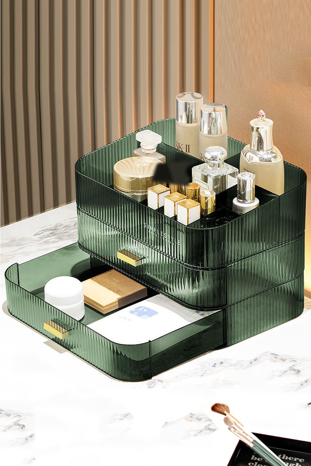 The hot sale Clear Desktop Makeup Organizer Cosmetic