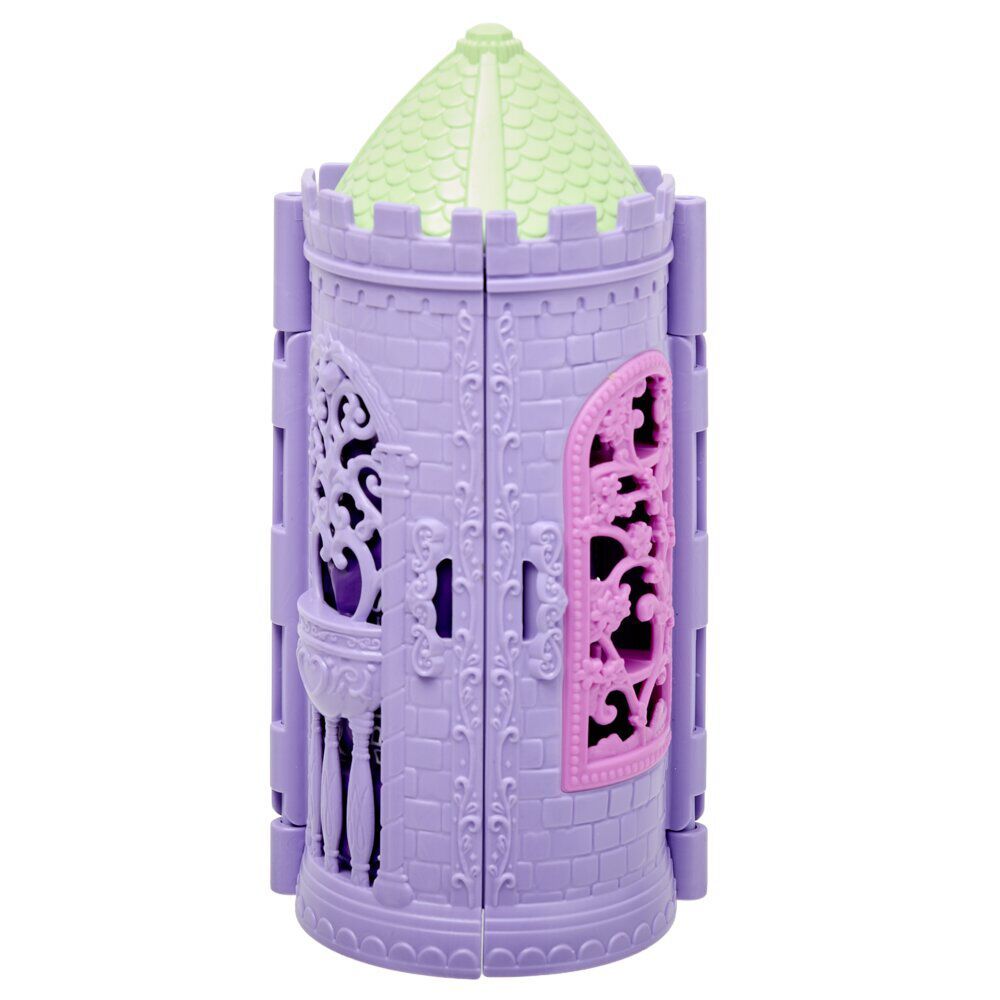 Tourelle princesse Disney surprise plastique 16,5x5xH8cm (4 modèles)