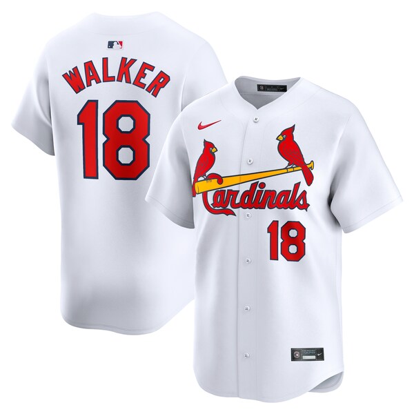 Jordan Walker St. Louis Cardinals Nike Home Limited Player Jersey - White