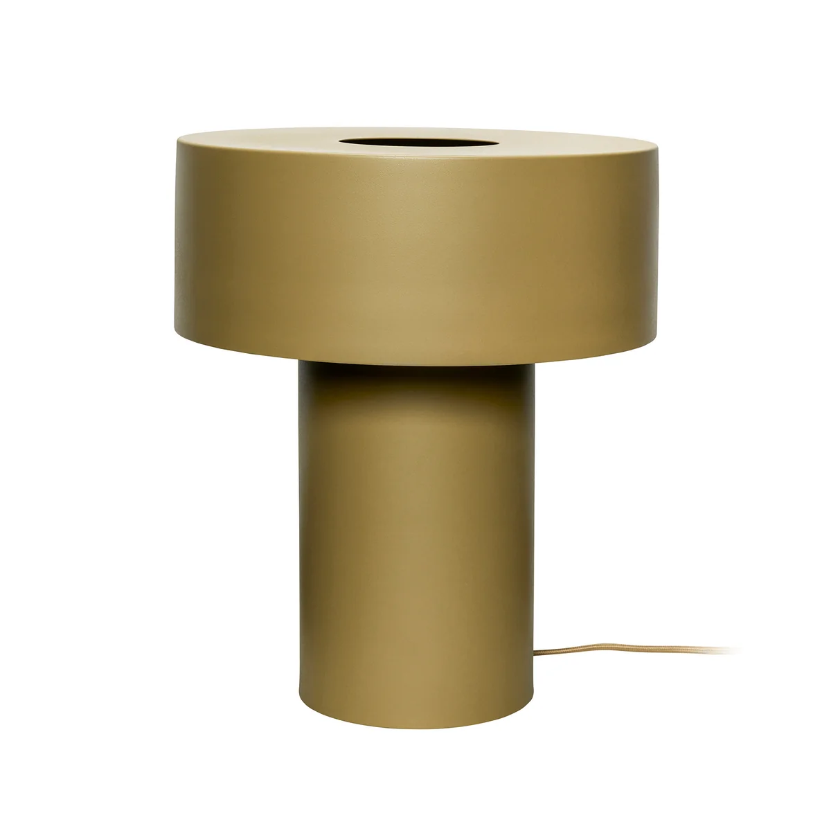 Hübsch Interior - Aki Tischleuchte, H 37 cm, khaki