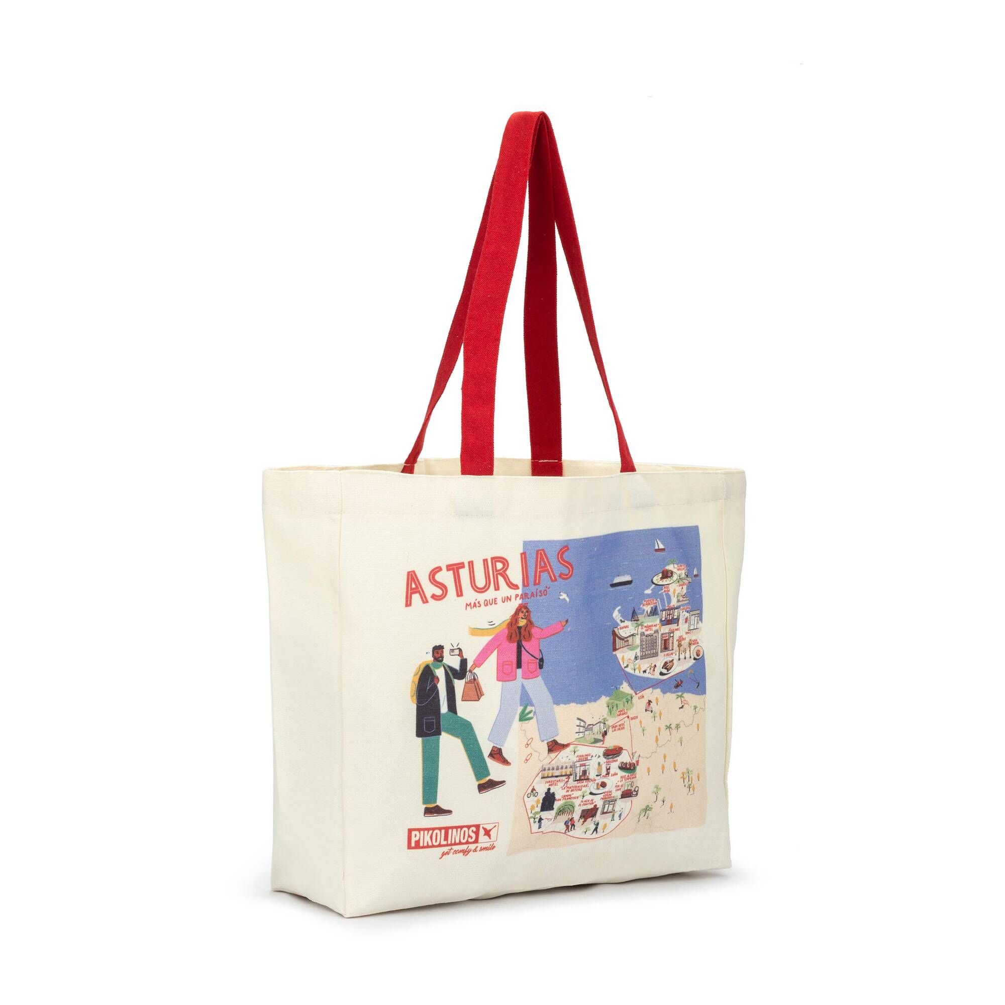 SMILING - Bolsa de algodón orgánico #SmilingCities