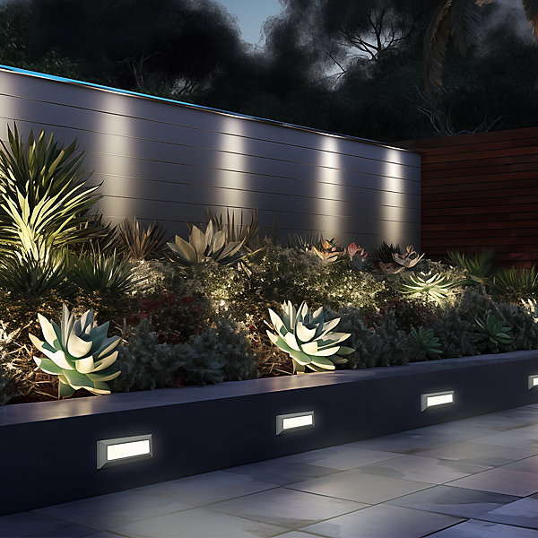 Applique LED murale Vekta-B Braytron 3W 180lm 3en1 Blanc IP65