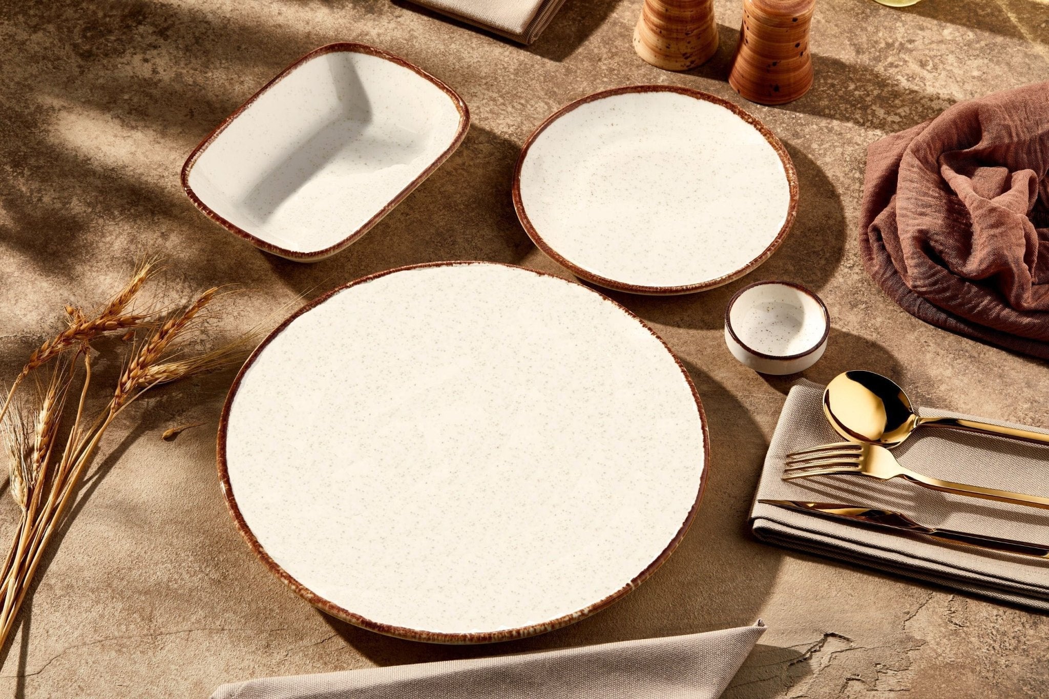 Rinart Kommetje - Brunilda - Porselein - 16 cm (400cc) - set van 6