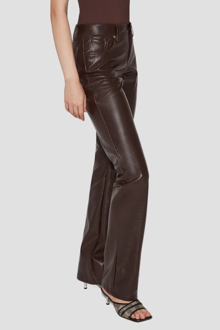 Vegan Leather Trousers