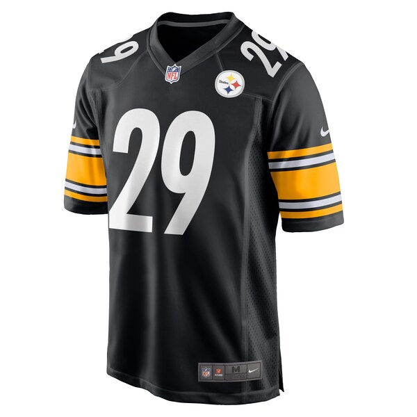 Ryan Watts Pittsburgh Steelers Nike  Game Jersey -  Black