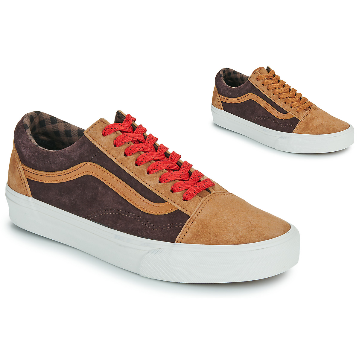Vans - Old Skool - Brown / Cognac / Red