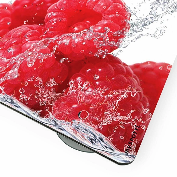 Mini-Spritzschutz »Aqua-Himbeeren«, Aluverbund, Himbeere