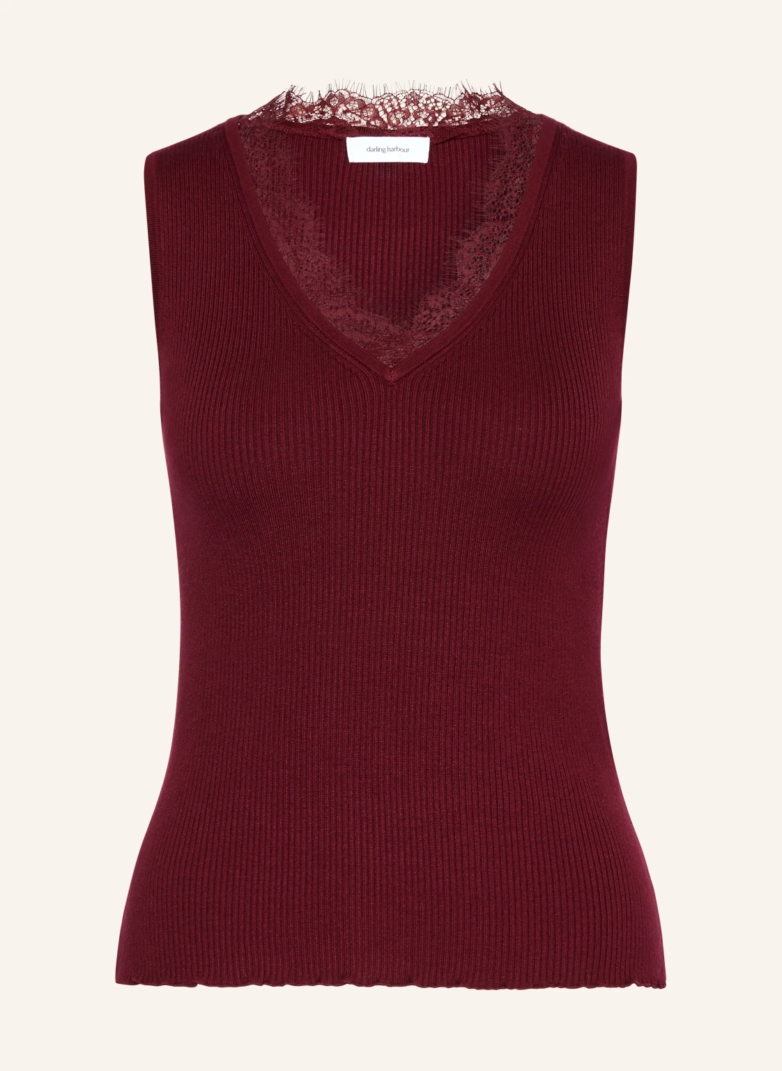 darling harbour Stricktop mit Spitze