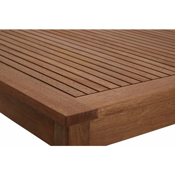 Tisch, BxHxL: 80 x 76 x 150 cm, Tischplatte: Eukalyptusholz