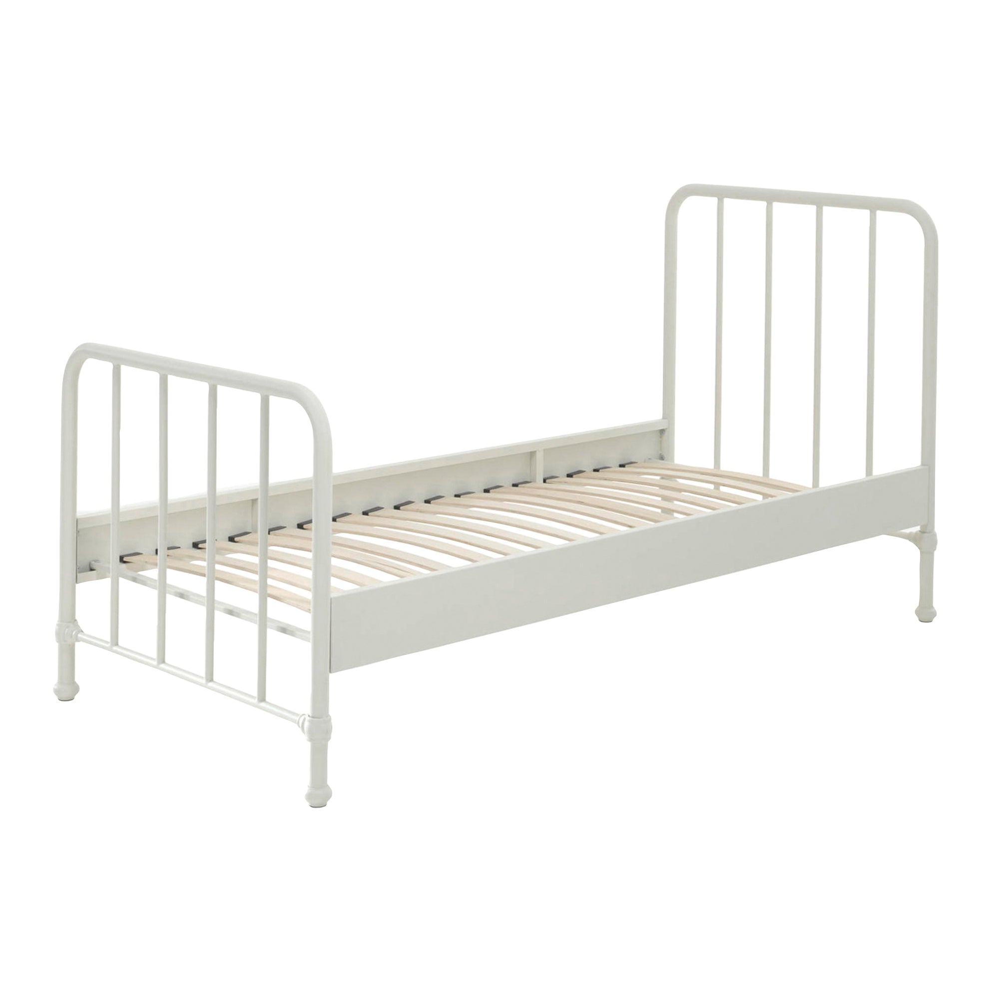 Vipack Bronxx Eenpersoonsbed 90 x 200 cm - Wit