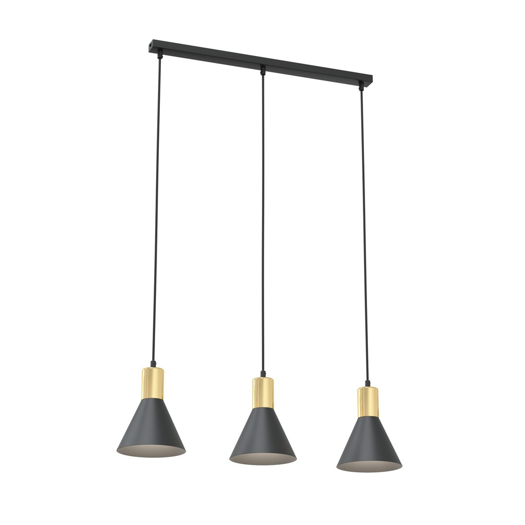 Lampa Wisząca Rosa 3 Bl