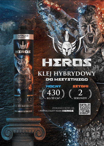 Klej hybrydowy HEROS 290ml STALCO PERFECT S-64845 STALCO PERFECT S-64845