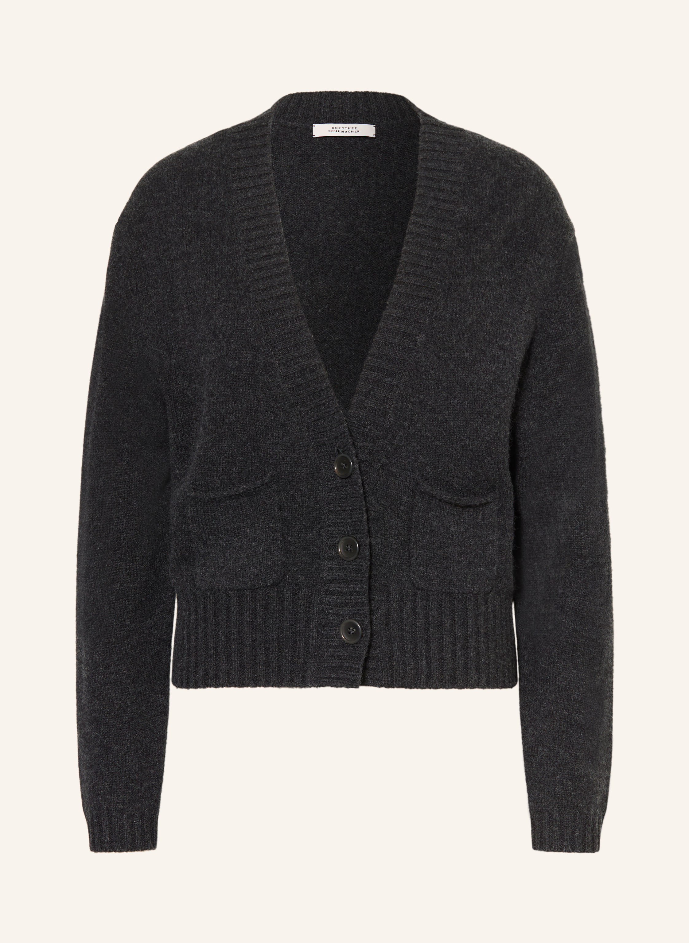 DOROTHEE SCHUMACHER Strickjacke FOULARD STATEMENTS mit Cashmere