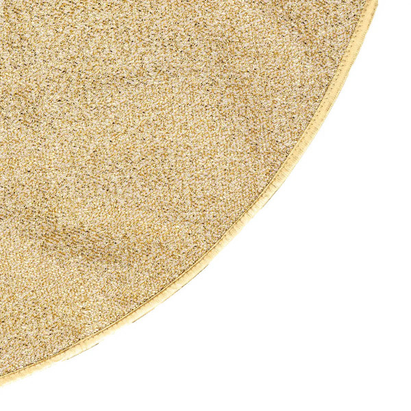 Dywanik pod choinkę brokatowy, Ø 90 cm