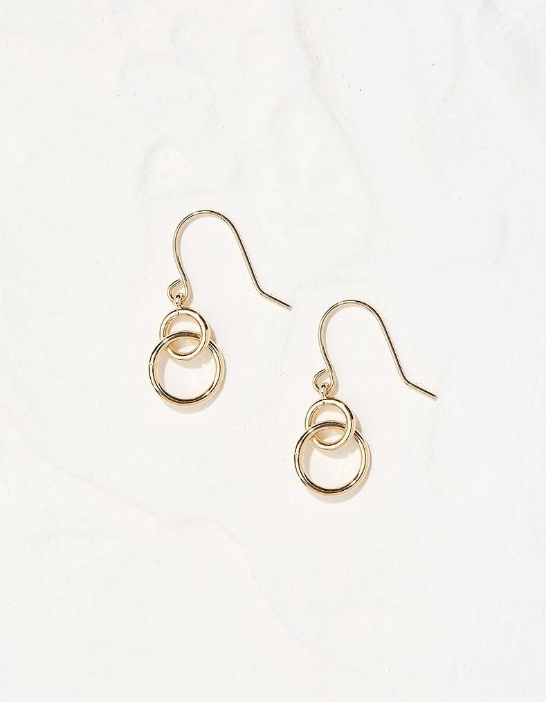 Circle Drop Earrings