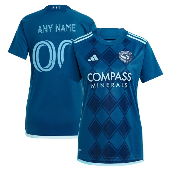 Sporting Kansas City adidas Women's 2024 Diamonds Our Forever Replica Custom Jersey – Navy