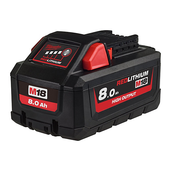 Batterie MILWAUKEE M18 HB8 RedLithium-Ion 18V 8.0Ah 4932471070