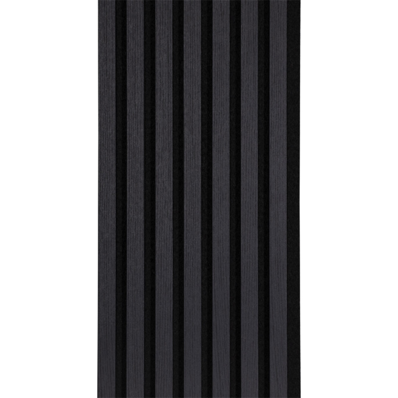 Lambris revêtu Decowall Acoustic chêne lave 260 x 30 x 3,5 cm 2 pièces CANDO