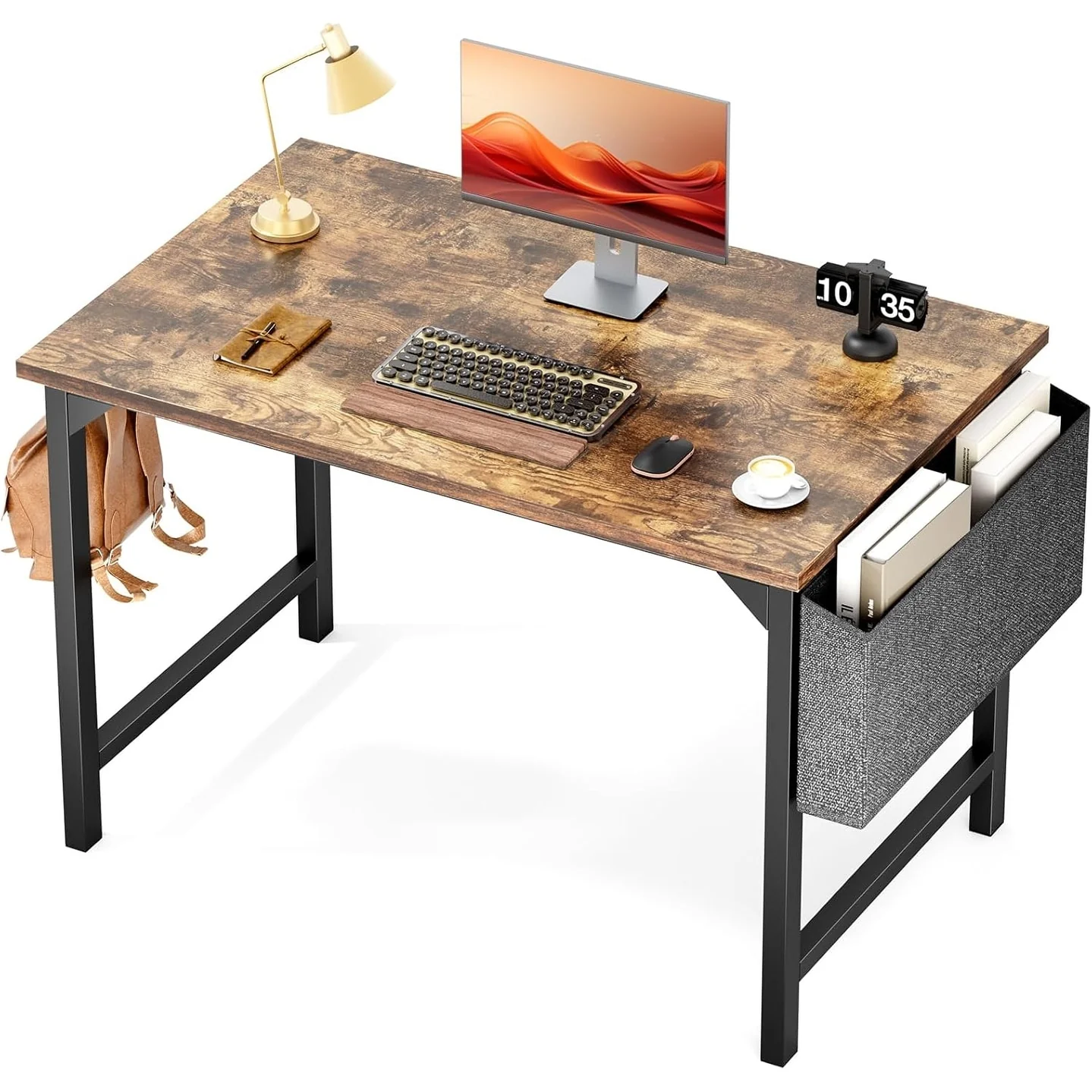 Computer Office Desk 48 Inch Kids Student Study Writing Work, Modern Simple Home Bedroom PC Table
