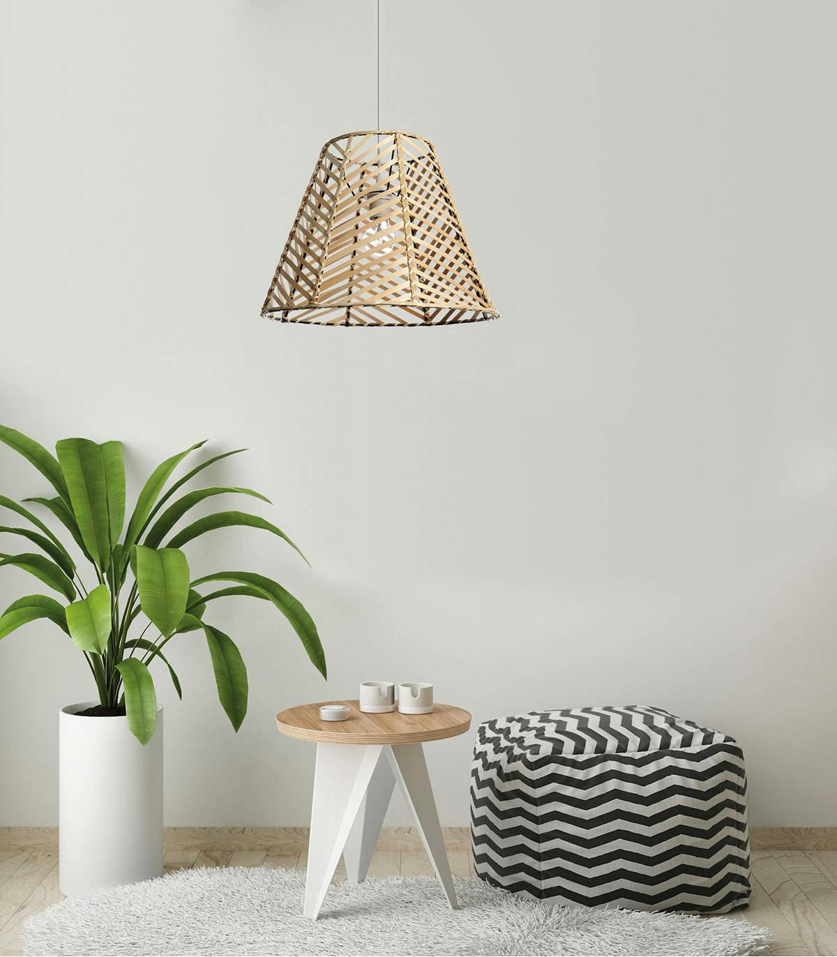 GIANG - Suspension en bambou naturel d. 40 cm