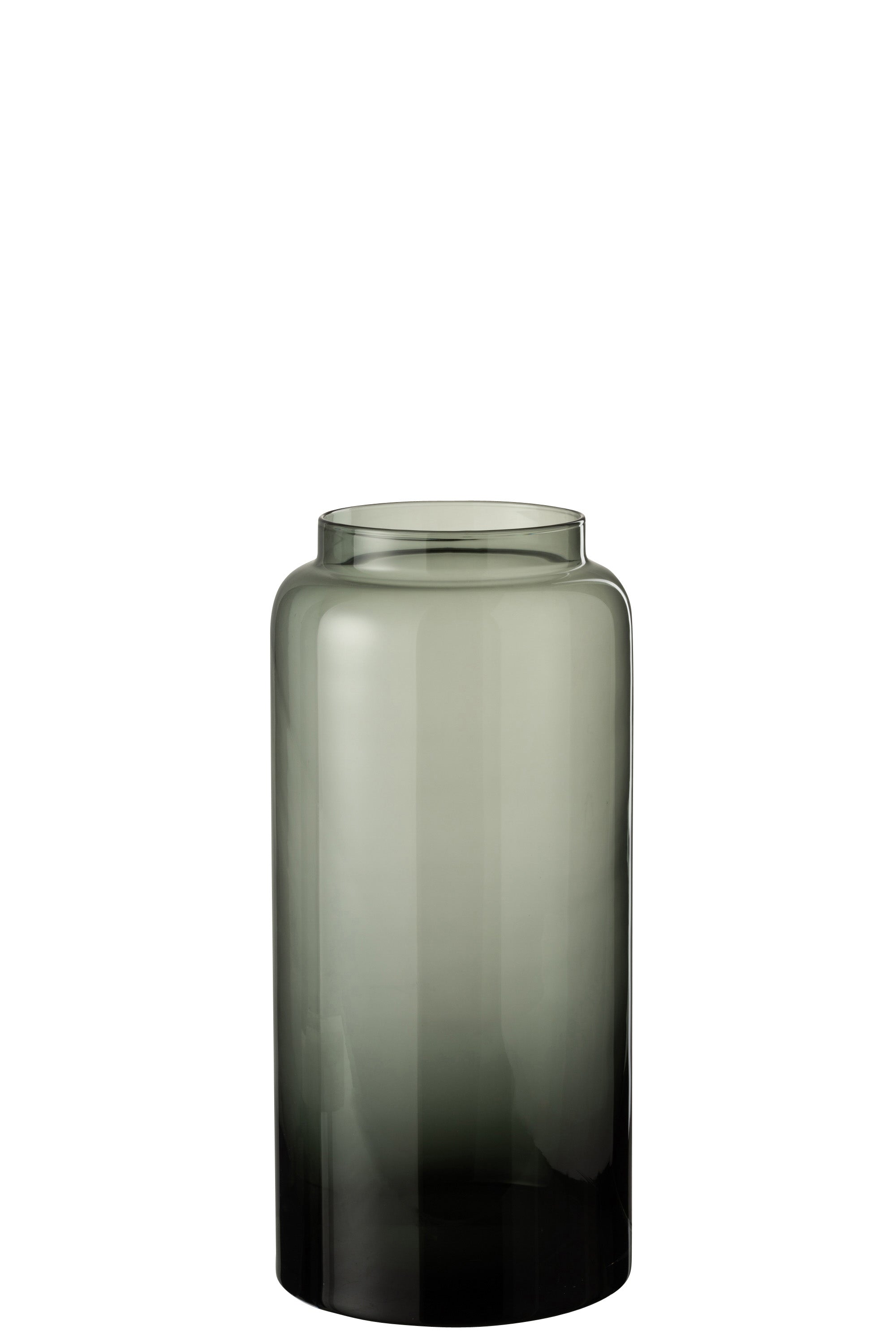 J-Line Vaas Lang Glas Grijs