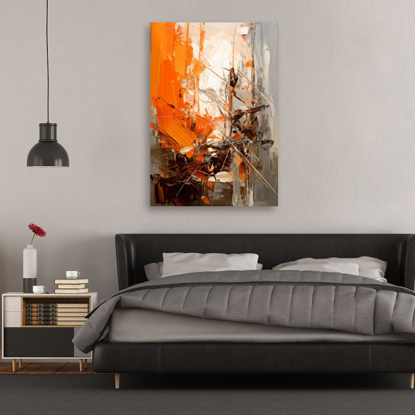 Feeby Obraz nowoczesny, Abstrakcja Geometria Nowoczesna 40x60