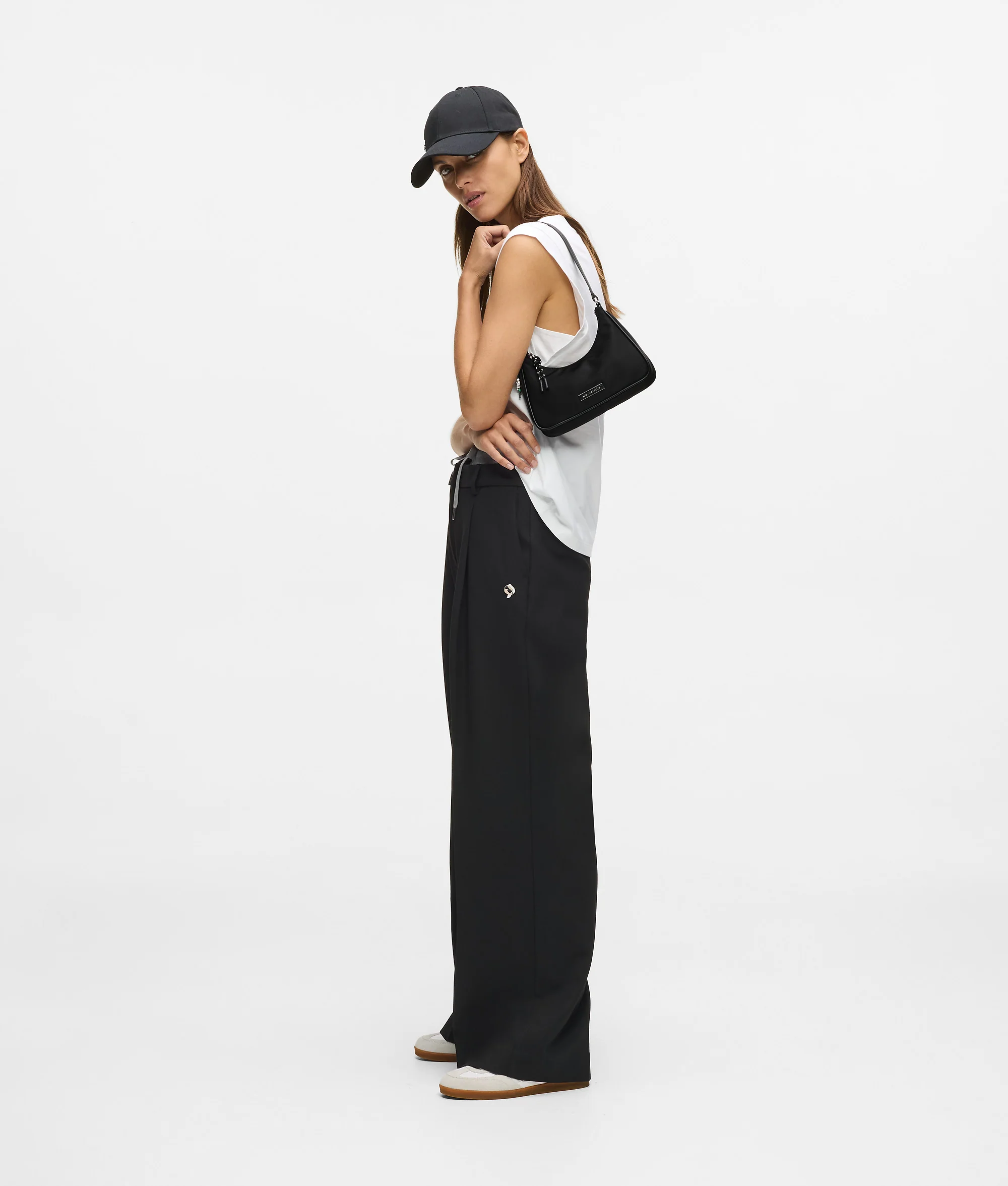 Mini sac porté épaule en nylon Ikon