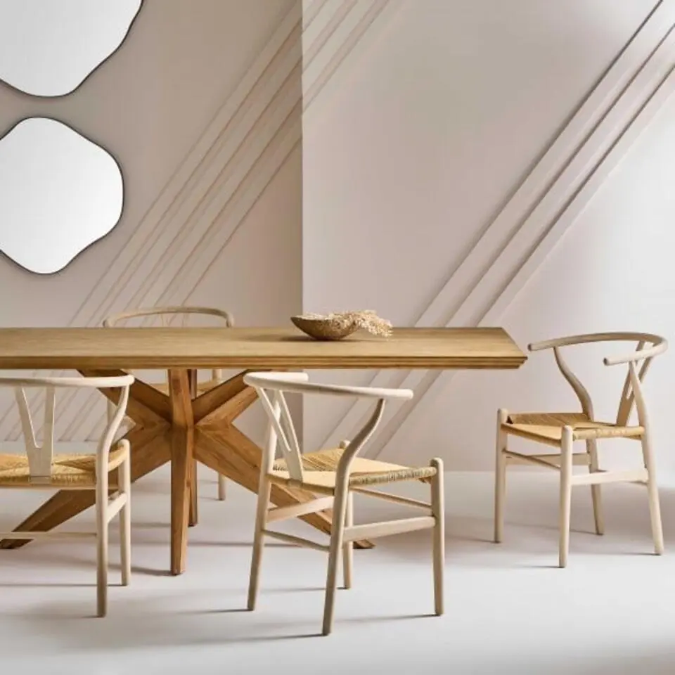 Signature - OSLO Set van 2 stoelen - Beige - 56x57x85 cm