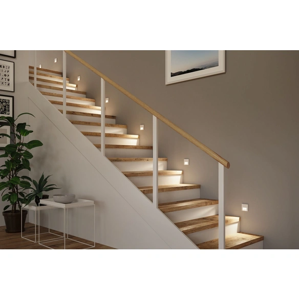 Einbauleuchte »Tsaro«, 1 W, weiß, 230 V, Set