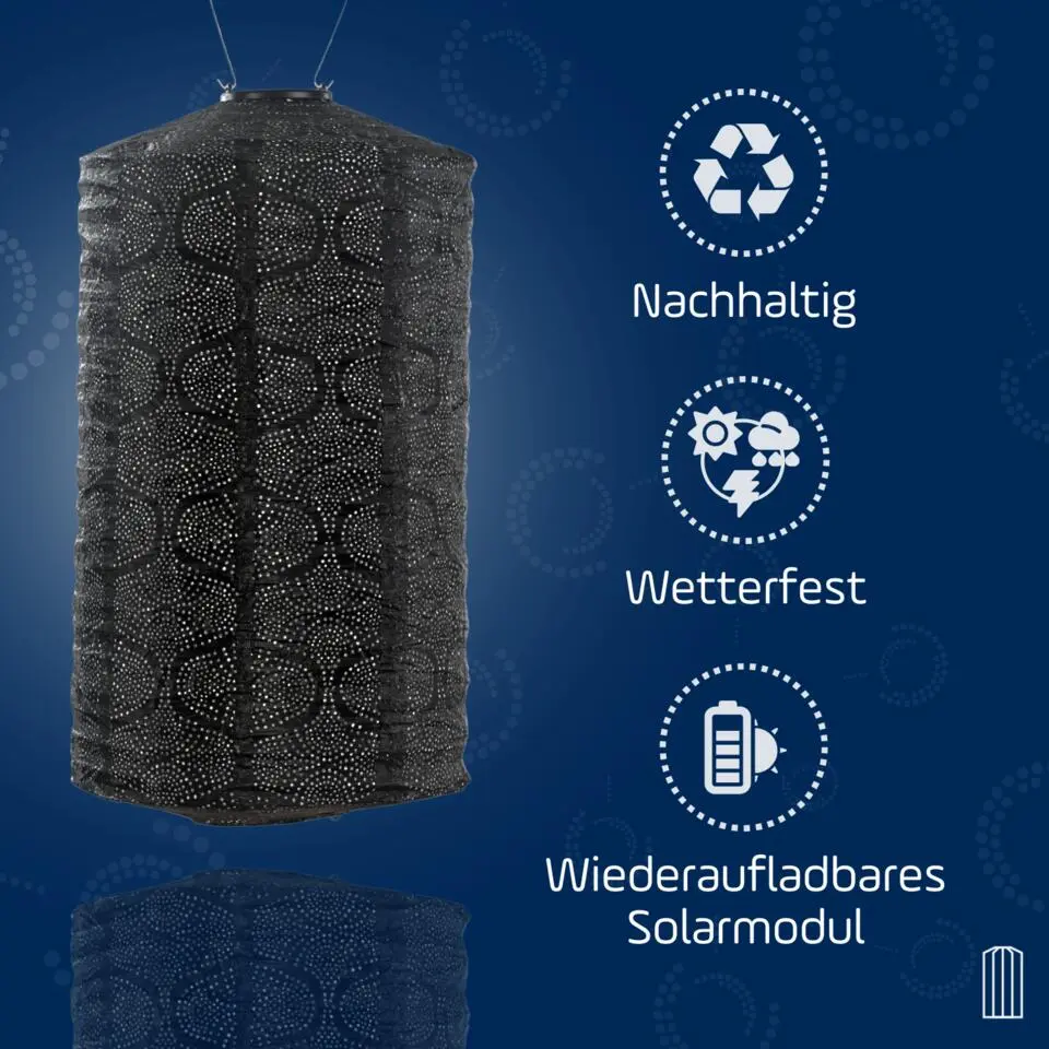 Lumiz Solar Buitenverlichting Zwarte Set - 3 stuks