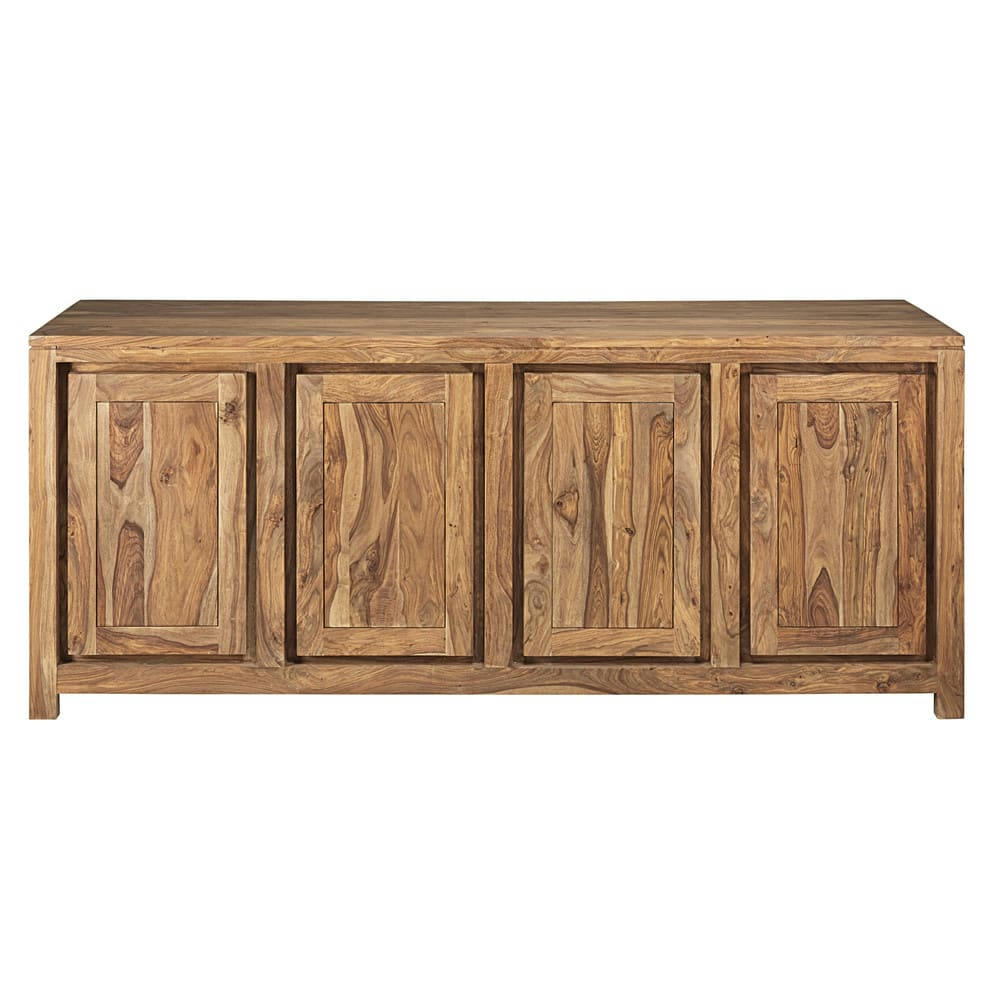 Stockholm - Buffet 4 portes en sheesham massif