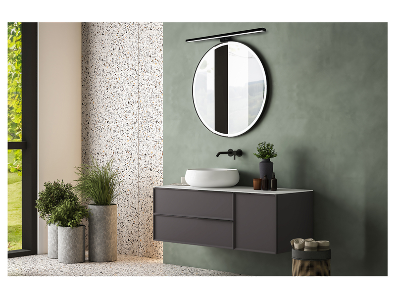 Kinkiet Doli LED 50 cm czarny