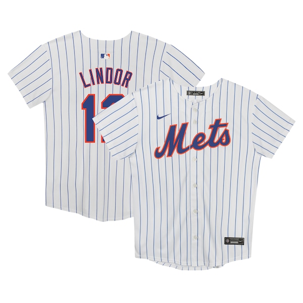 Francisco Lindor New York Mets Nike Preschool Home Game Jersey - White
