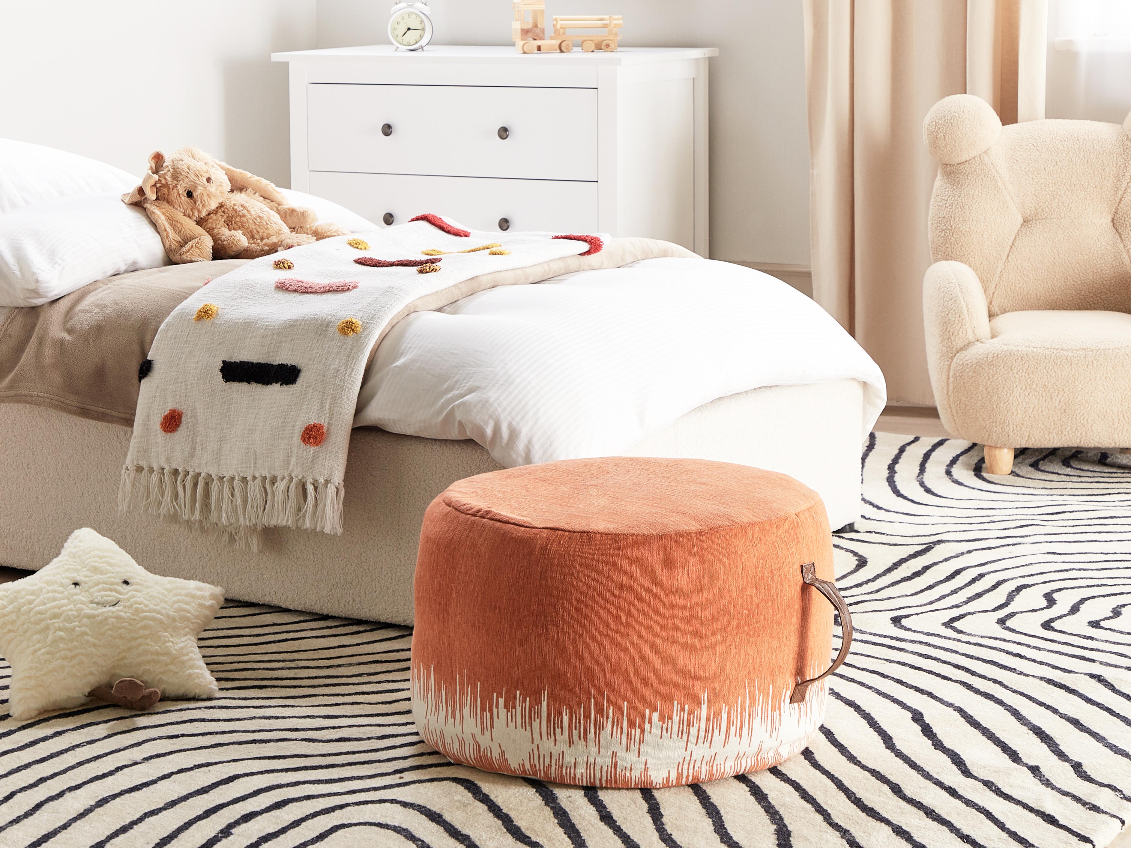 Pouffe KAWAI Cotton Orange