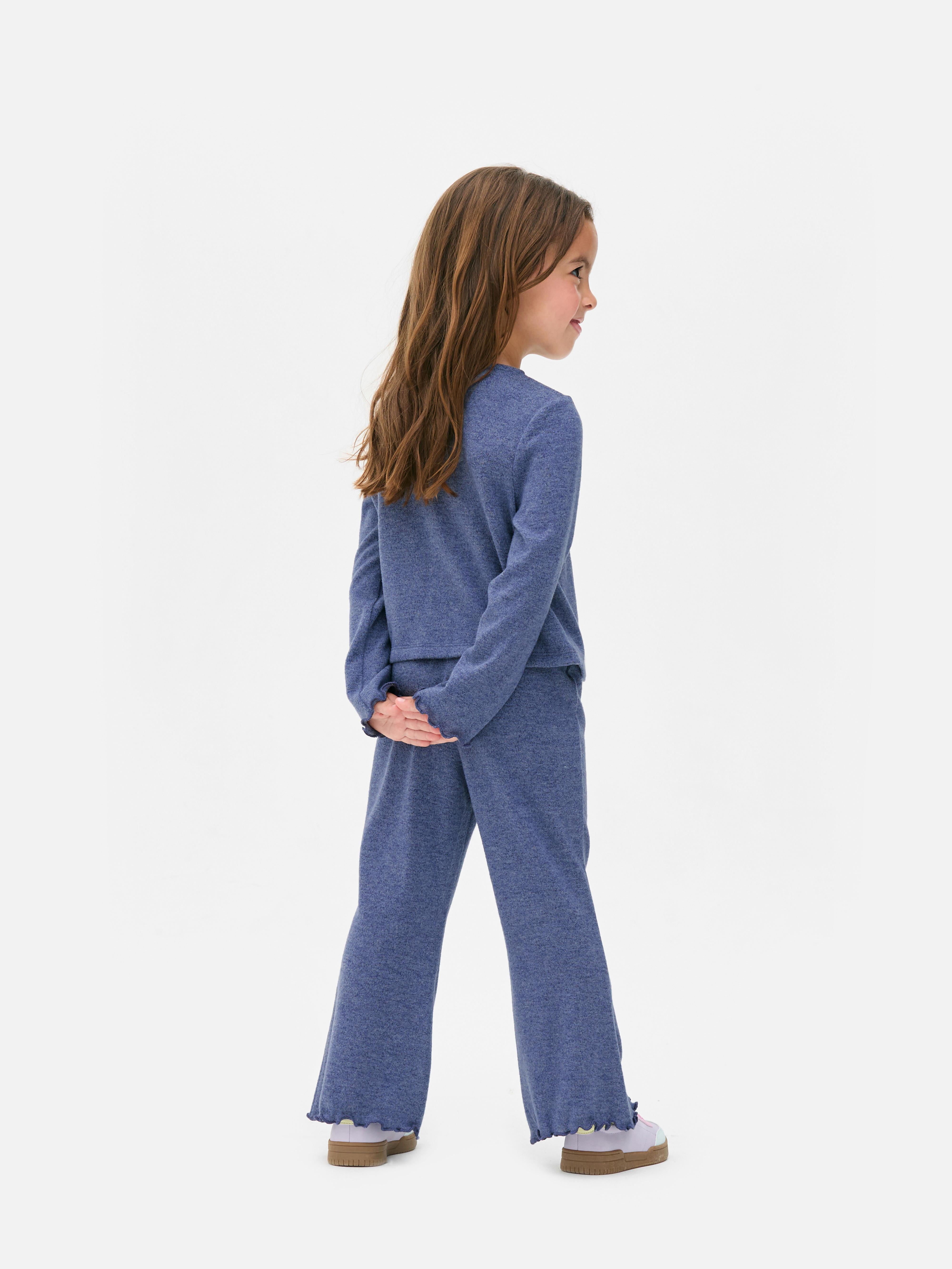 Bow T-Shirt and Flared Leggings