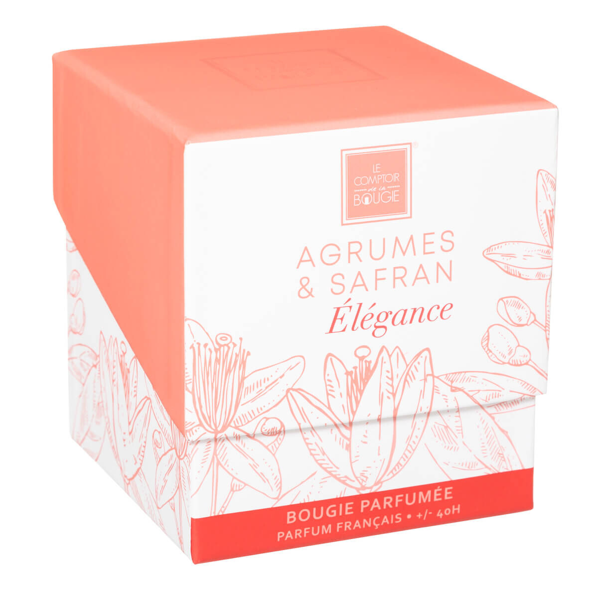 Scented candle "Mael" Citrus and saffron, 190g