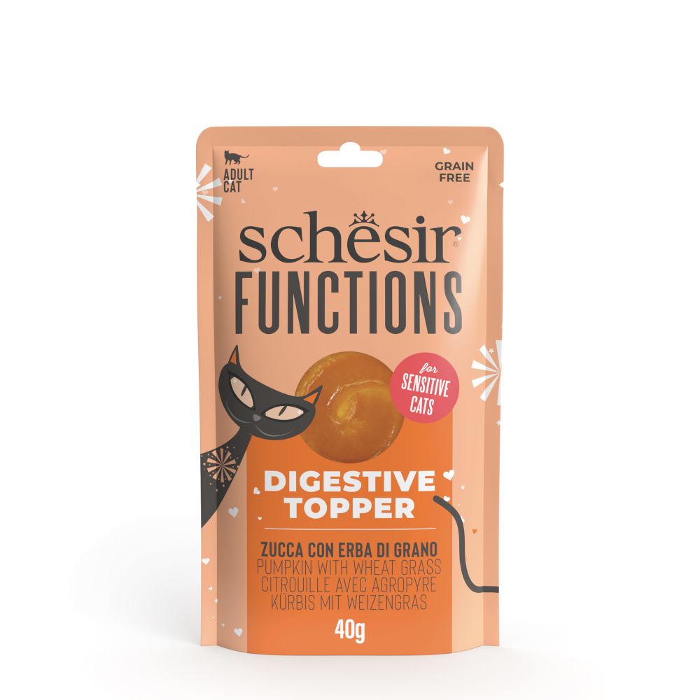 Schesir Functions Digestive Topper 12 x 40g
