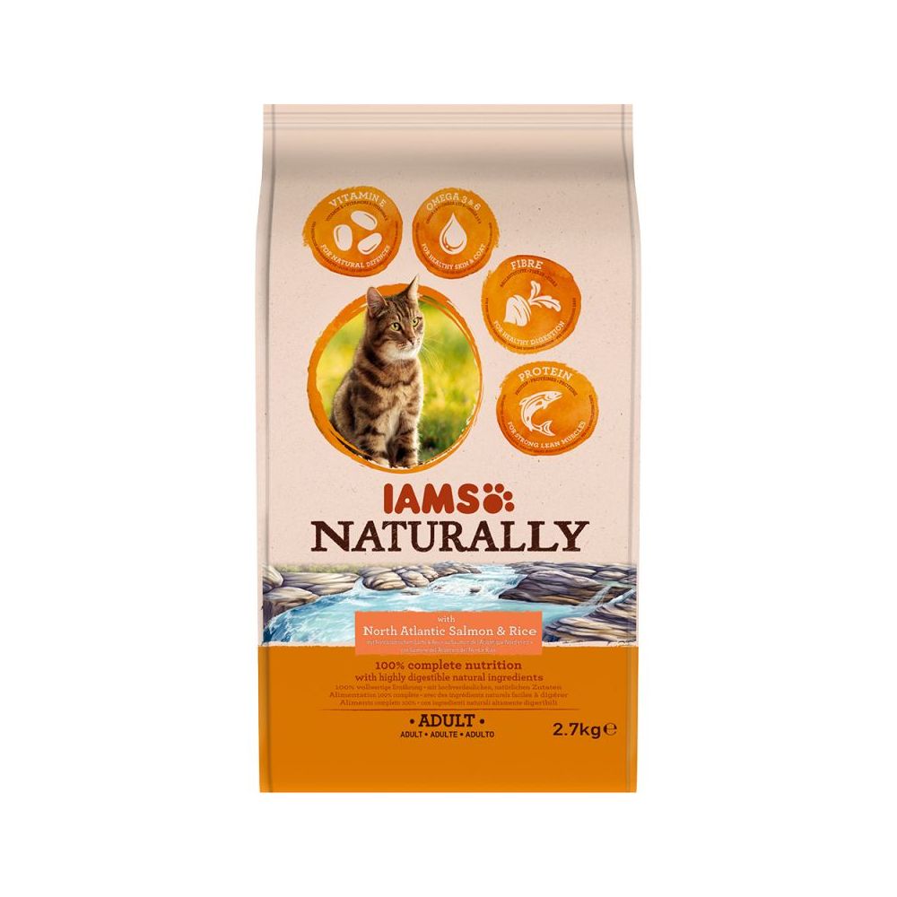 IAMS Naturally Cat Adult Salmon