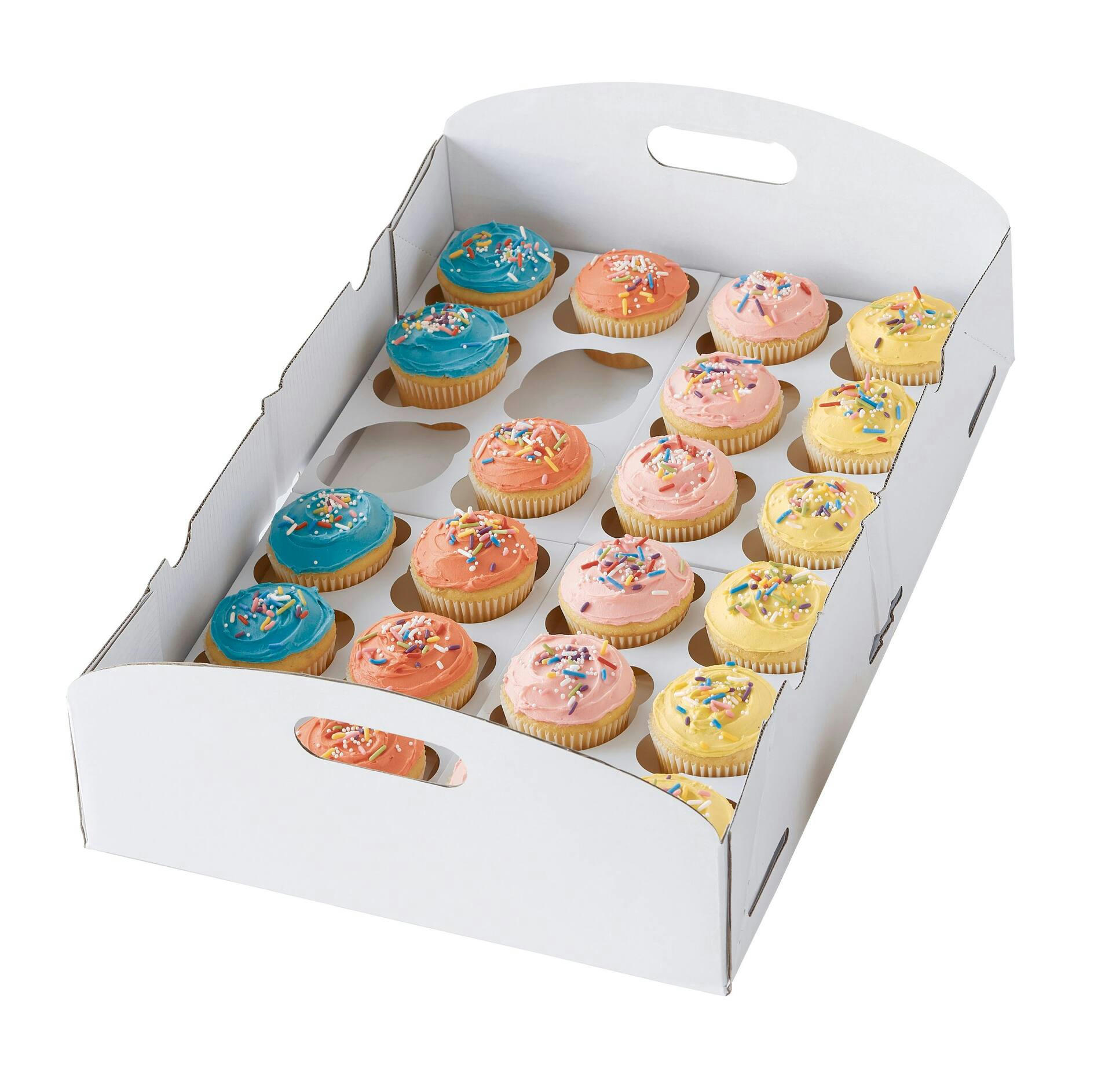 Wilton Folding Cupcake Tray, White