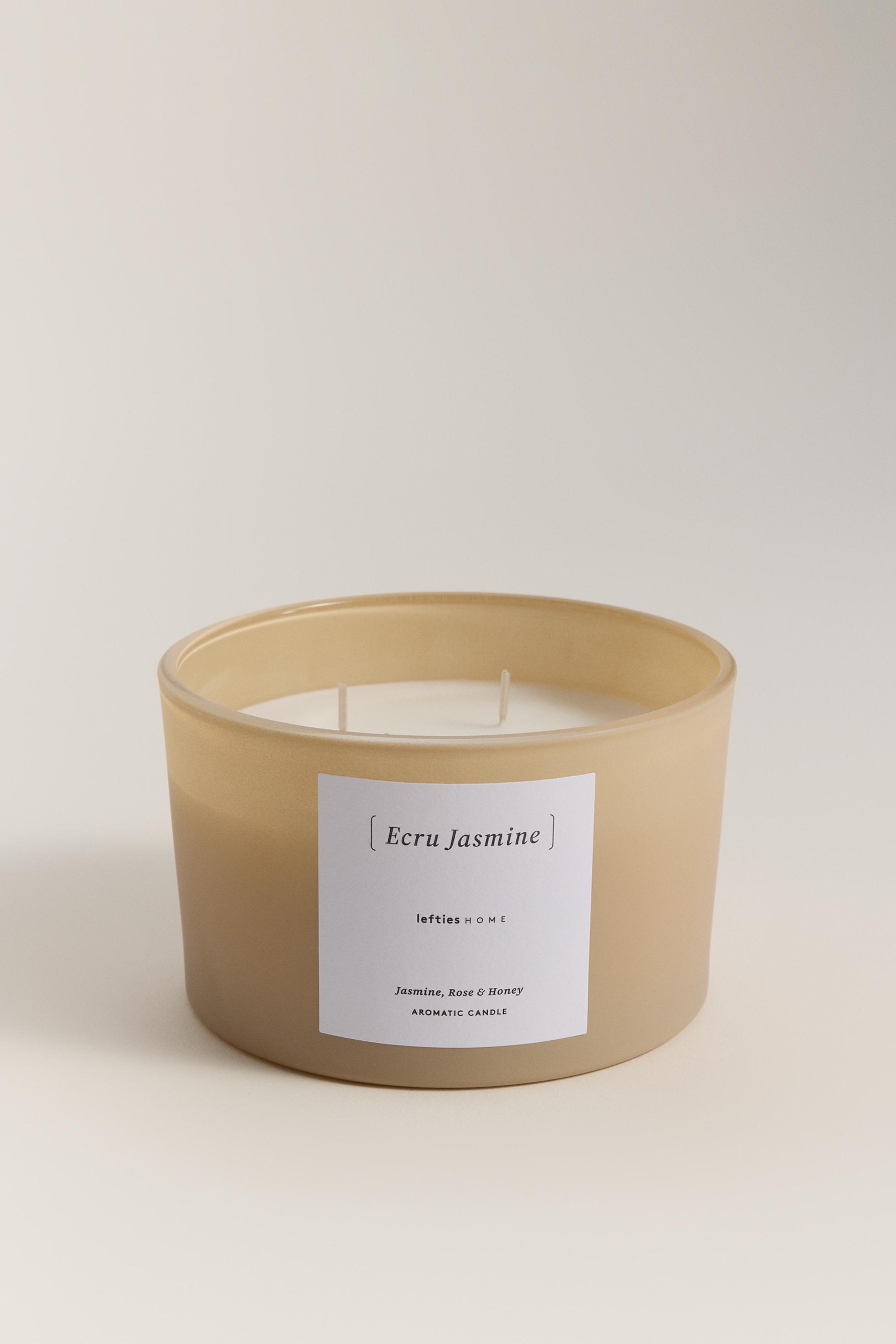Vela aromática Ecru Jasmine 450 gr
