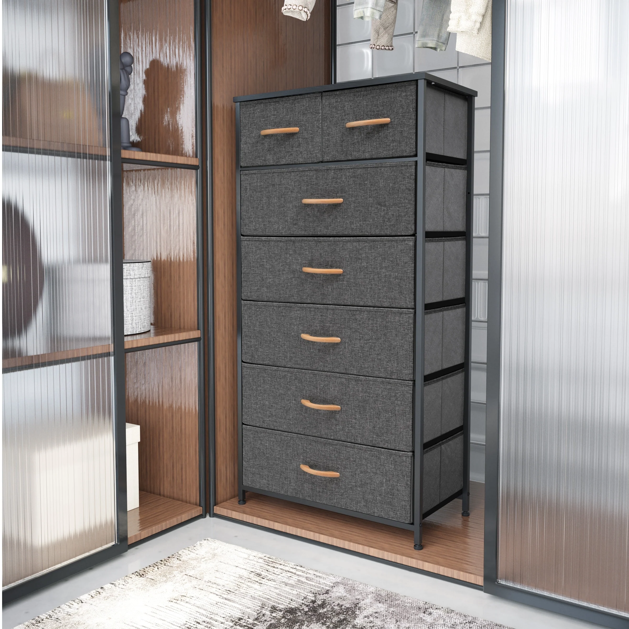 VredHom 7-drawer Storage Chest Dresser