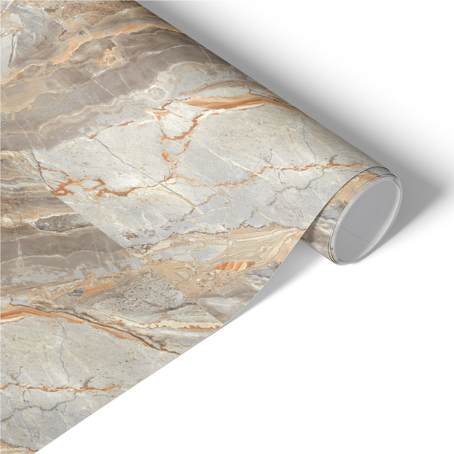 Folia meblowa Kremowy marmur 50x100 Okleina samoprzylepna Kuchnia